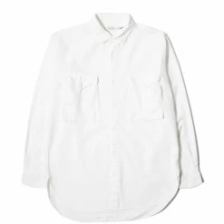 Nonnative Shirts HUNTER LONG SHIRT COTTON CHAMBRAY