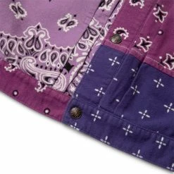 Kapital FLANNEL REVERSIBLE BANDANA 1ST JACKET