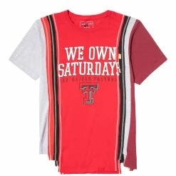 Needles 7 CUTS SS TEE COLLEGE SS21 55 T-Shirts & Long Sleeves