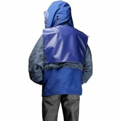 Kapital Outerwear 60/40 SASHIKO PRINT KAMAKURA ANORAK BLOUSON