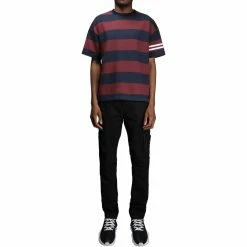 Facetasm RUGBY STRIPE BIG TEE T-Shirts & Long Sleeves