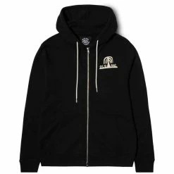 Old Pal Provisions Hoodies & Sweatshirts LAZY PALM ZIP UP HOODED SWEATSHIRT