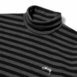 Stüssy CLASSIC STRIPE LS TURTLENECK Knitwear