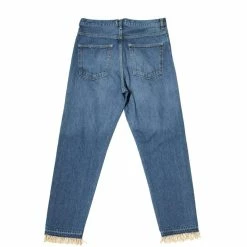 The Nerdys FRINGE DENIM PANTS