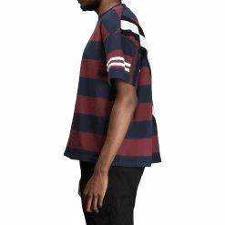 Facetasm RUGBY STRIPE BIG TEE T-Shirts & Long Sleeves