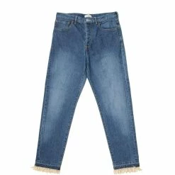The Nerdys FRINGE DENIM PANTS