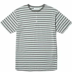 Nonnative DWELLER HENLEY S/S TEE COTTON JERSEY T-Shirts & Long Sleeves