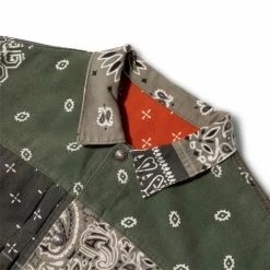 Kapital Outerwear FLANNEL REVERSIBLE BANDANA 1ST JACKET