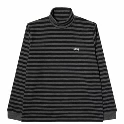 StΓΌssy CLASSIC STRIPE LS TURTLENECK Knitwear