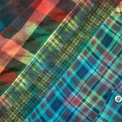 Needles 7 CUTS FLANNEL TIE DYE SHIRT FW20 7 Shirts