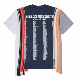 Needles T-Shirts & Long Sleeves 7 CUTS SS TEE COLLEGE SS21 43