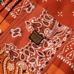 Kapital Outerwear FLANNEL REVERSIBLE BANDANA 1ST JACKET