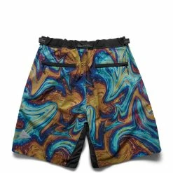 And Wander PRINTED TREK SHORT PANTS Shorts