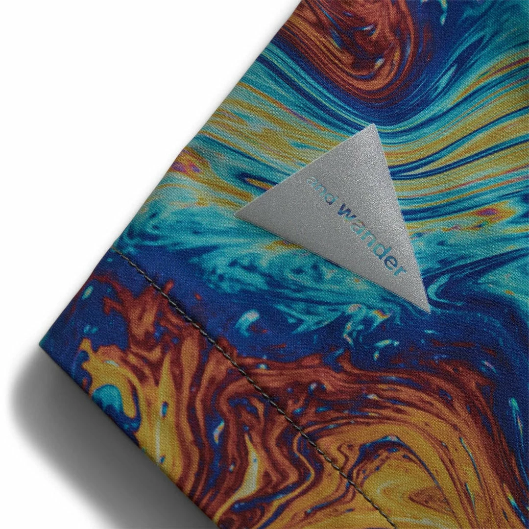 Buy β And Wander PRINTED TREK SHORT PANTS Shorts π 5 And Wander PRINTED TREK SHORT PANTS Shorts