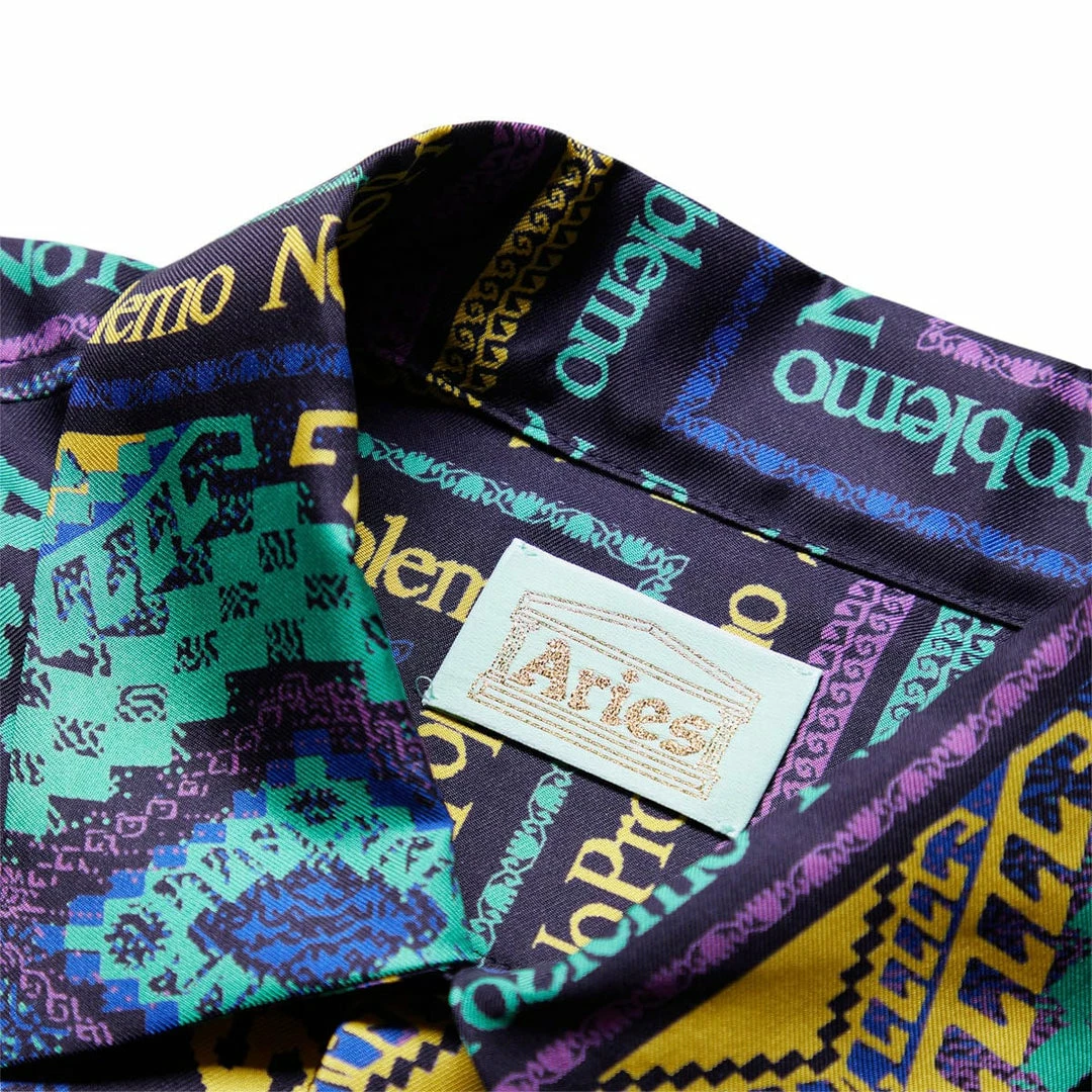 Brand new π Aries π Shirts PLEATED SATIN HAWAIIAN π Shirt π 4 Aries Shirts PLEATED SATIN HAWAIIAN SHIRT