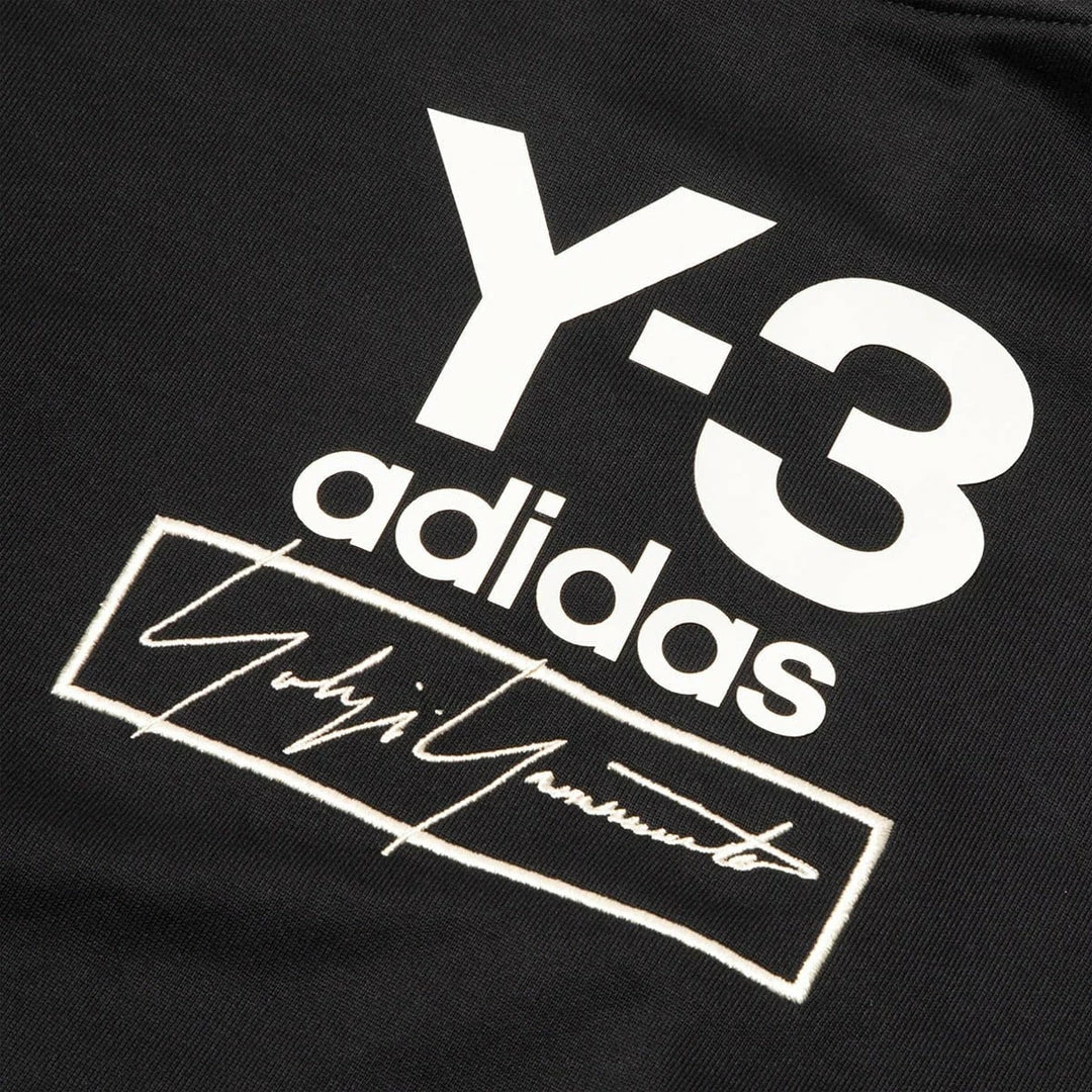 Outlet 🎉 Adidas Y-3 👩 WOMEN'S STACKED LOGO HALF-ZIP SWEATER 👏 3 Adidas Y-3 WOMEN'S STACKED LOGO HALF-ZIP SWEATER