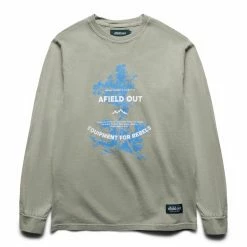 Afield Out T-Shirts & Long Sleeves BURROUGH L/S T-SHIRT