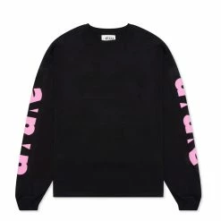 Awake NY T-Shirts & Long Sleeves BLOCK OUT LOGO L/S TEE