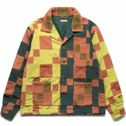 BODE Outerwear CORDUROY FOUR PATCH OVERSHIRT