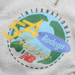 New Balance Hoodies & Sweatshirts X BODEGA 1/2 ZIP SWEATSHIRT