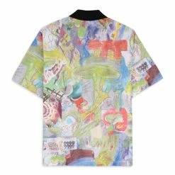Brain Dead LEOMIS WORLD SHORT SLEEVE BUTTON UP SHIRT Shirts