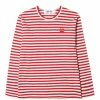 Comme Des Garçons Play PLAY STRIPED T-SHIRT