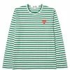 Comme Des Garçons Play T-Shirts & Long Sleeves PLAY STRIPED T-SHIRT