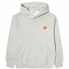 Comme Des Garçons Play Hoodies & Sweatshirts PLAY HOODED SWEATSHIRT