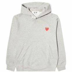 Comme Des Garçons Play Hoodies & Sweatshirts PLAY HOODED SWEATSHIRT