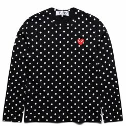 Comme Des GarΓ§ons Play PLAY POLKA DOT T-SHIRT