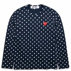 Comme Des GarΓ§ons Play PLAY POLKA DOT T-SHIRT