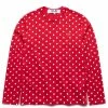 Comme Des Garçons Play T-Shirts & Long Sleeves PLAY POLKA DOT T-SHIRT