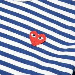 Comme Des Garçons Play PLAY STRIPED T-SHIRT