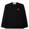Comme Des Garçons Play PLAY L/S T-SHIRT T-Shirts & Long Sleeves