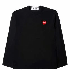 Comme Des Garçons Play PLAY L/S T-SHIRT T-Shirts & Long Sleeves