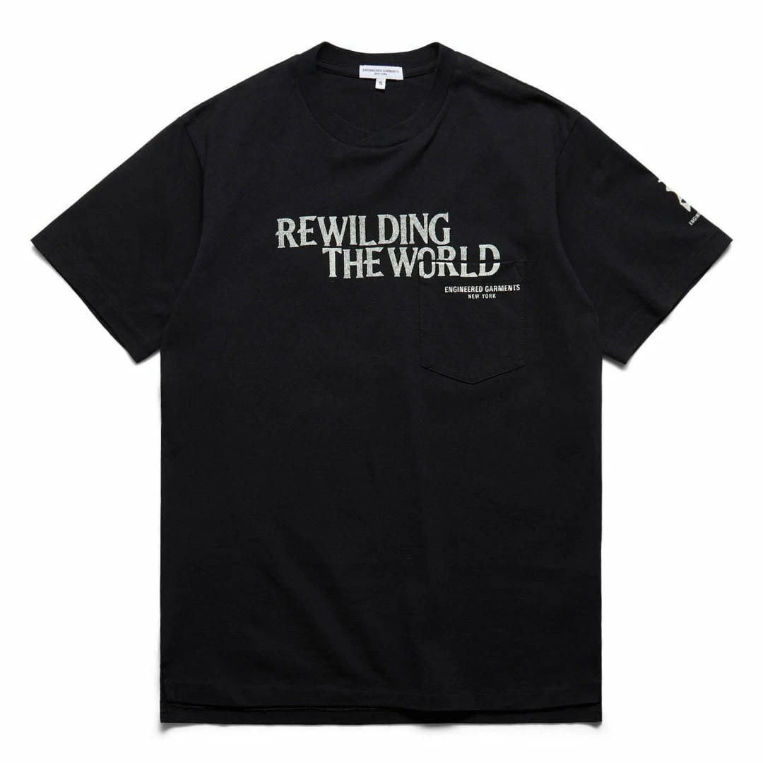 Deals π Engineered Garments T-Shirts & Long Sleeves PRINTED CROSS CREW NECK T-SHIRT π 1 Engineered Garments T-Shirts & Long Sleeves PRINTED CROSS CREW NECK T-SHIRT