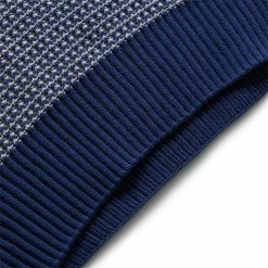 Fred Perry Shirts TWO COLOUR TEXTURE KNIT HENLEY