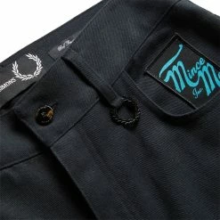 Fred Perry X RAF BRUSHED DENIM TROUSERS