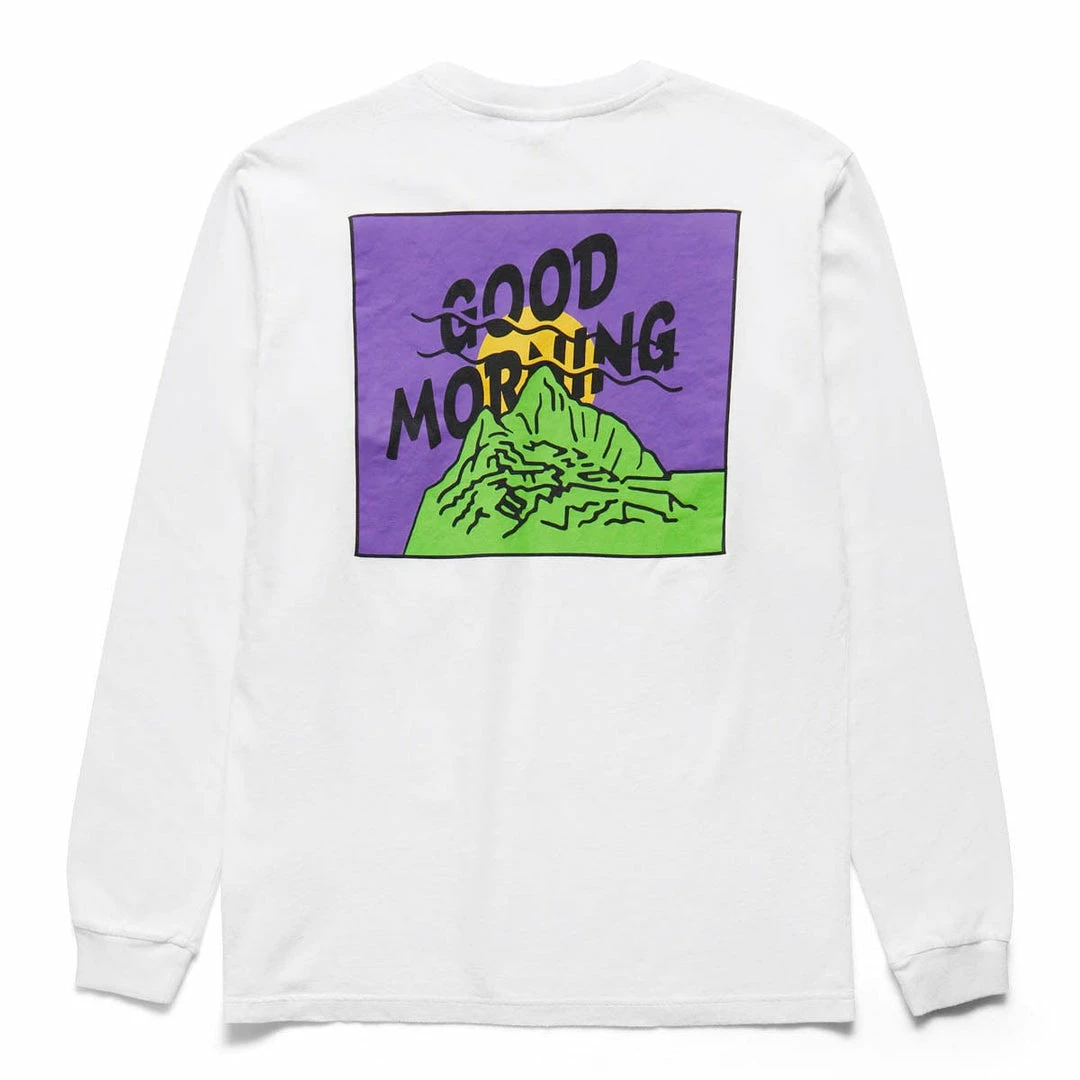 Cheap π Good Morning Tapes GOOD MORNING MOUNTAIN LS TEE T-Shirts & Long Sleeves π 2 Good Morning Tapes GOOD MORNING MOUNTAIN LS TEE T-Shirts & Long Sleeves