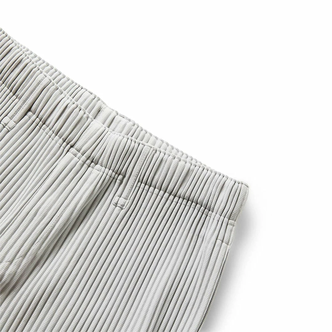 Brand new ⌛ Homme Plissé Issey Miyake BASICS TROUSERS Bottoms 😀 4 Homme Plissé Issey Miyake BASICS TROUSERS Bottoms
