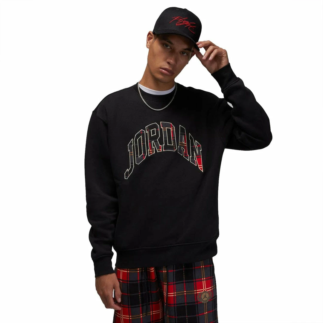 Brand new π Air Jordan ESSENTIAL HOLIDAY PLAID FLEECE CREW Hoodies & Sweatshirts β 1 Air Jordan ESSENTIAL HOLIDAY PLAID FLEECE CREW Hoodies & Sweatshirts