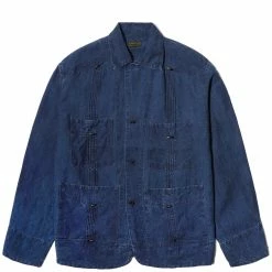 Kapital INDIGO LINEN CUBA COVERALL