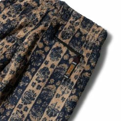 Kapital DAMASK STRIP FLEECE EASY PANTS Bottoms