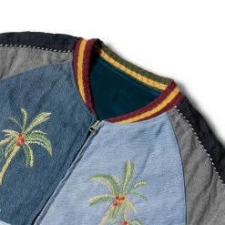 Kapital Outerwear DENIM RECONSTRUCT SOUVENIR JACKET