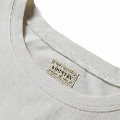 Budget π Kapital JERSEY 2TONES BIG POCKET T (BONE) π 9 Kapital JERSEY 2TONES BIG POCKET T (BONE)