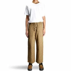 Kapital Bottoms DENSED TWILL X QUILTING PANTS
