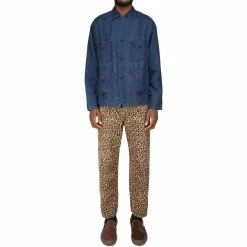 Kapital INDIGO LINEN CUBA COVERALL