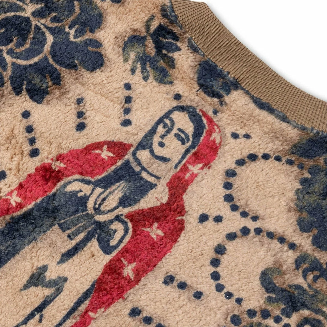 Best deal π Kapital DAMASK FLEECE BIG SWEAT (VIRGINMARY) Hoodies & Sweatshirts π 7 Kapital DAMASK FLEECE BIG SWEAT (VIRGINMARY) Hoodies & Sweatshirts