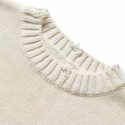 Kapital 5G COTTON KNIT HIPPIE SLEEVE CREW SWEATER Knitwear