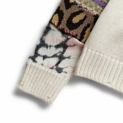 Kapital 5G COTTON KNIT HIPPIE SLEEVE CREW SWEATER Knitwear